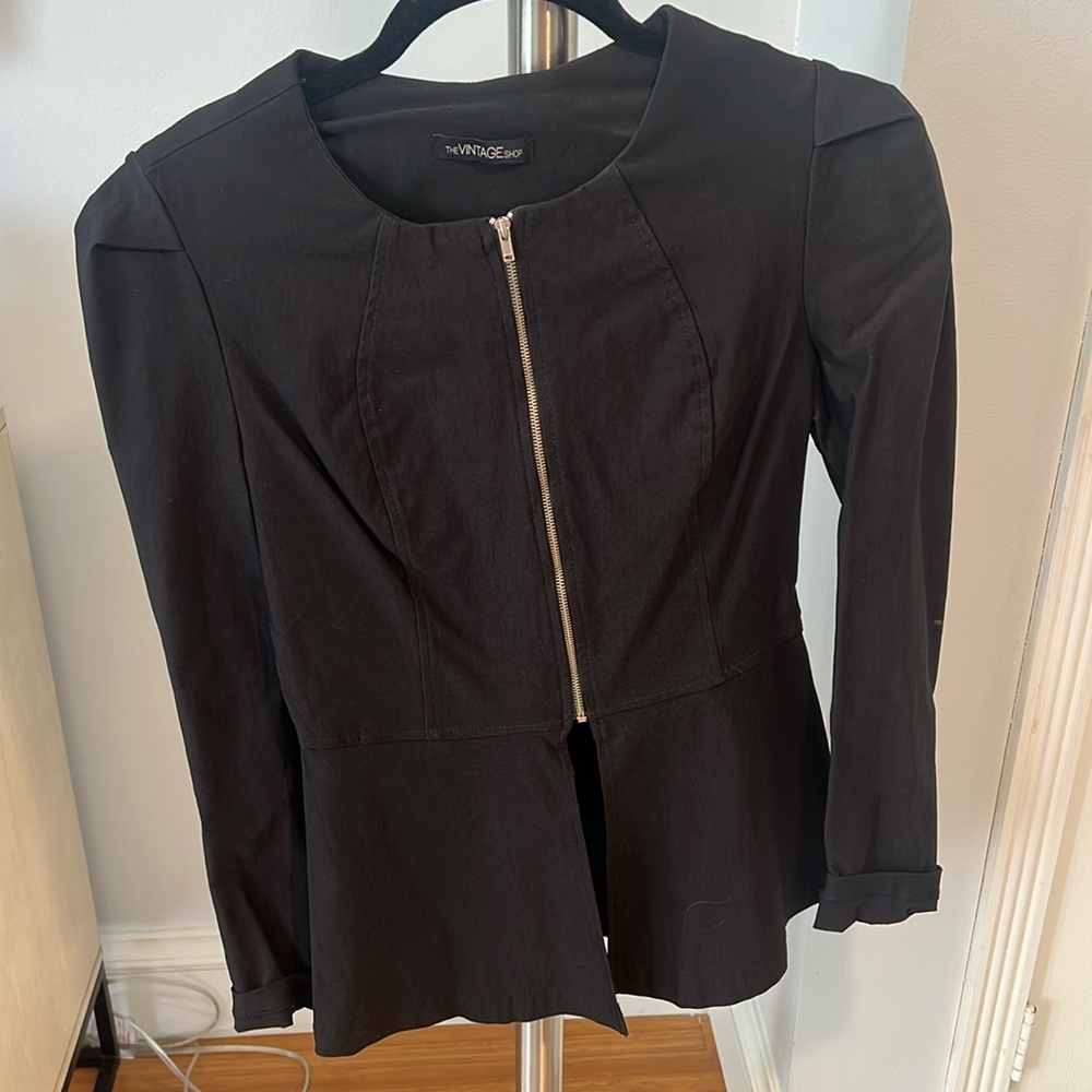 Peplum style jacket